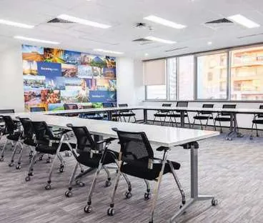 Salle de formation Booking.com à Casablanca