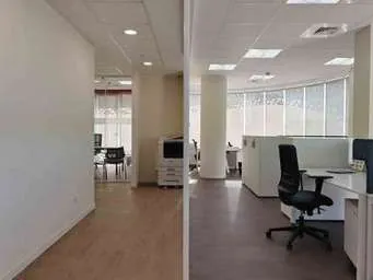 Open space des bureaux ManpowerGroup à Casablanca